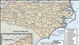 North Carolina County Maps: Interactive History & Complete List