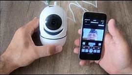 Übersicht und Anleitung der Wi-Fi Überwachungskamera 360 Eye S mit Nachtsicht und Bewegungserkennung