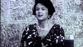 Interview with Charlton Heston's wife, 1960's - Film 6611