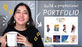 ✸ How to make a PORTFOLIO WEBSITE for your ART✸ - Tips and Tricks From a Professional Illustrator
