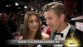 Markus Lanz und Ehefrau Angela Gessmann im Interview - GOLDENE KAMERA 2013