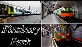Finsbury Park Station : National Rail and Underground ( London )