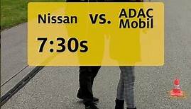 Nissan Ariya vs. ADAC Mobil – Wer gewinnt? 😲 #adac #shorts