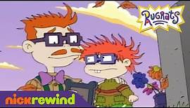 Chuckie and Chaz Visit Melinda Finster's Grave | Rugrats | NickRewind