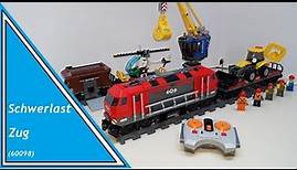 MY FIRST CARGO TRAIN! | LEGO City Schwerlastzug Review | 60098