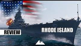 RHODE ISLAND, was bist du? Schlechte Fortsetzung... - World of Warships | [Review] [Deutsch] [60fps]