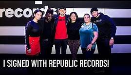 I Signed with Republic Records! | Anthony Ramos