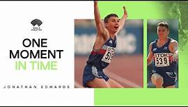 Jonathan Edwards reflects on his triple jump world record from Göteborg 1995 | One Moment in Time