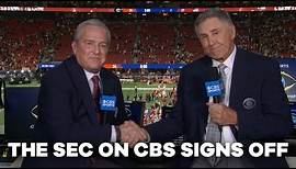 The SEC on CBS Signs Off