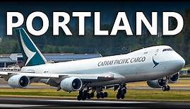 1 HOUR of Plane Spotting at PORTLAND INTERNATIONAL AIRPORT! (PDX/KPDX)