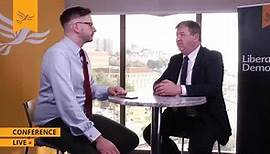 Conference live with Alistair Carmichael
