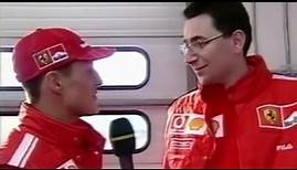 Schumacher interviews Binotto