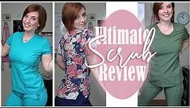 All of My Favorite Scrubs! | ULTIMATE SCRUB REVIEW | Diary of a New Nurse