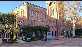 Campus tour of the University of Southern California