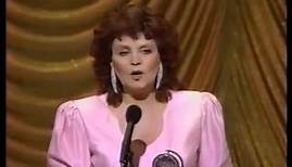 Pauline Collins wins 1989 Tony Award for Best Actress in a Play