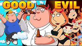 Every FAMILY GUY Character: Good to Evil