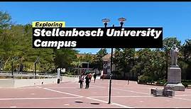 Exploring The Famous Stellenbosch University (Maties) Campus