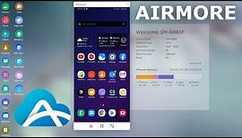 AirMore Installation and Preview on Android and Windows 2020