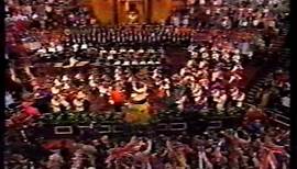 Bryn Terfel sings "Rule, Britannia" at Last night of the Proms 100th Season 1994
