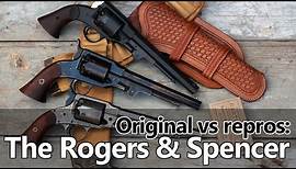 Rogers and Spencer percussion revolver - original vs repros