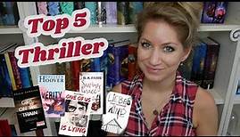 TOP 5 Thriller: Die besten Bücher der letzten Jahre