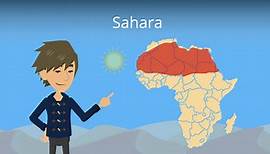Sahara • Lage, Klima und Geschichte