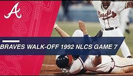 Watch the full bottom of the 9th of the 1992 NLCS