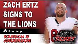 Zach Ertz Signs With Lions, Gotta Love This Team
