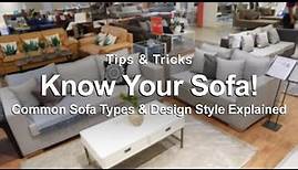Common Sofa Types & Design Style History | MF Home TV