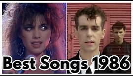 BEST SONGS OF 1986