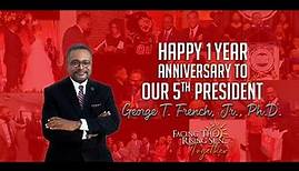 CAU Salutes | Happy Anniversary, Dr. George T. French, Jr.!