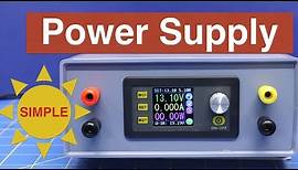 Build a Simple Power Supply