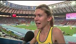 Moscow 2013 - Zoe BUCKMAN AUS - 1,500m Women - Semi-Final