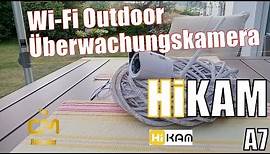 HiKAM A7 Test: IP Überwachungskamera Outdoor - kostenlose deutsche Cloud