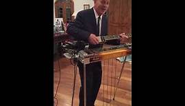 Junior Brown introduces his new Pedal Guit-Steel!