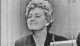 What's My Line? - Dimitri Tiomkin; Shelley Winters; Martin Gabel [panel] (Dec 9, 1956)