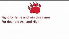 Ashland High School's "AHS Fight Song" (Oregon)
