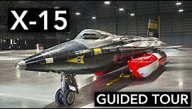 Detailed tour around the only X-15 on display in the world.