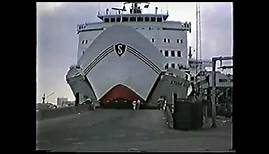 With the ferry from Frederikshavn to Göteborg (July 1995)