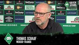 Werder Bremen: Die Antrittsrede von Thomas Schaaf - „Müssen schaffen, dass das Positive überwiegt“