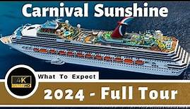 Carnival Sunshine Full Ship Tour - Ultimate Cruise Ship Tour 2024