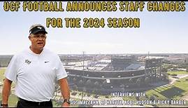 UCF Football Coach Gus Malzahn talks about staff changes