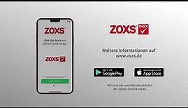Die ZOXS CHECK App - Ich check's selbst! ✅