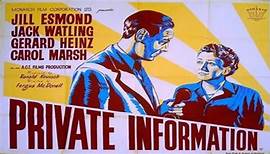 Private Information (1952)🔸