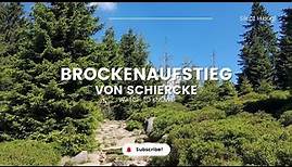 Wanderung auf den Brocken | Aufstieg von Schierke durch das Eckerloch | Wandern im Harz