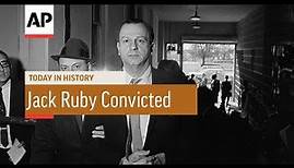 Jack Ruby Convicted - 1964 | Today In History | 14 Mar 18