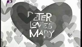 PETER LOVES MARY opening credits NBC sitcom