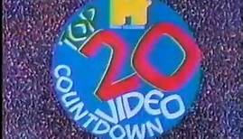 MTV Top 20 Video Countdown 1989 - Bumper