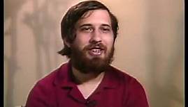 Richard Stallman at the First Hackers Conference in 1984