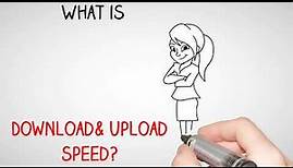 What is download and upload broadband internet speed?
